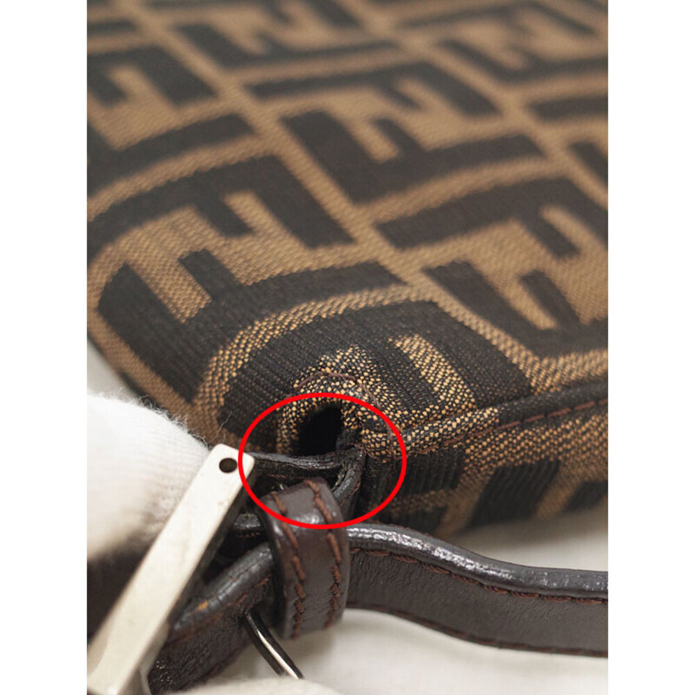 FENDI Zucca Baguette Bag Shoulder - Picture 7 of 9